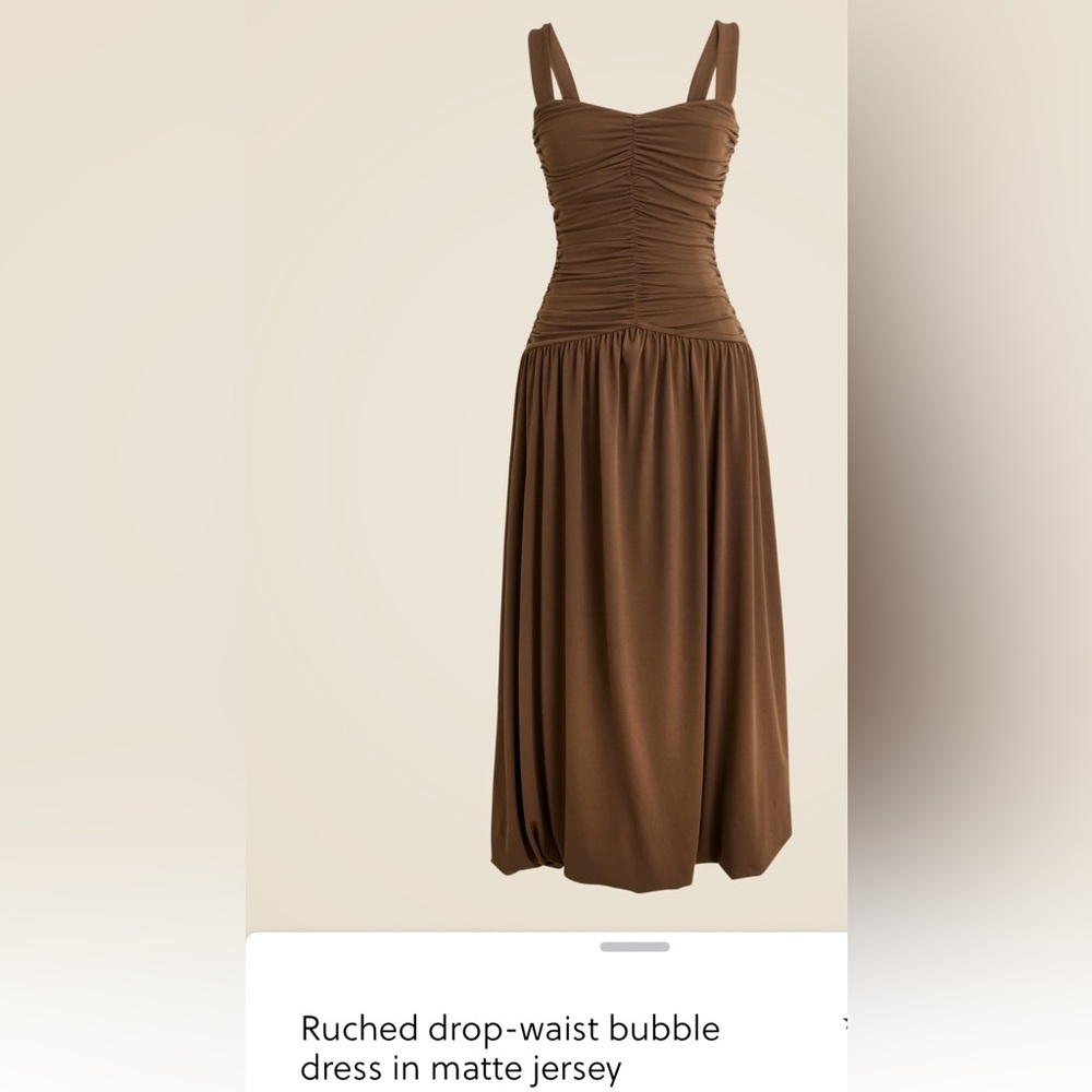 J. Crew Rich Brown Dress